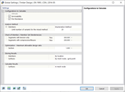 Ustawienia globalne | Wymiarowanie konstrukcji drewnianych
