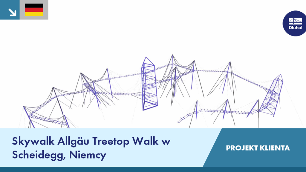 Ścieżka w koronach drzew w Allgäu - przykład nowoczesnej inżynierii w naturalnym otoczeniu