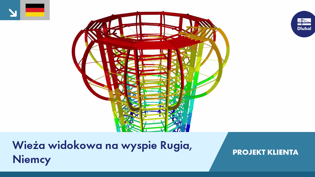 Nowoczesna wieża widokowa na wyspie Rugia, projekt klienta o innowacyjnym designie