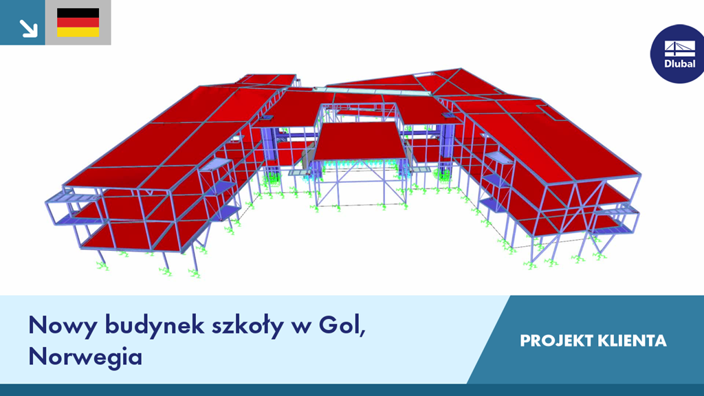 Innowacyjny projekt nowoczesnej szkoły w Gol w Norwegii jako projekt klienta