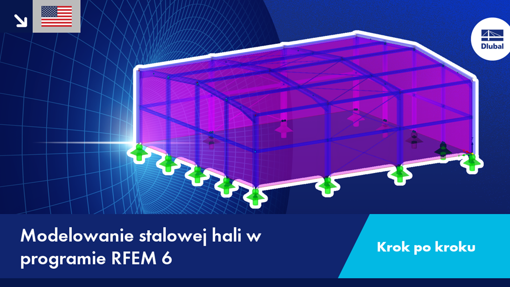 Modelowanie hali stalowej
