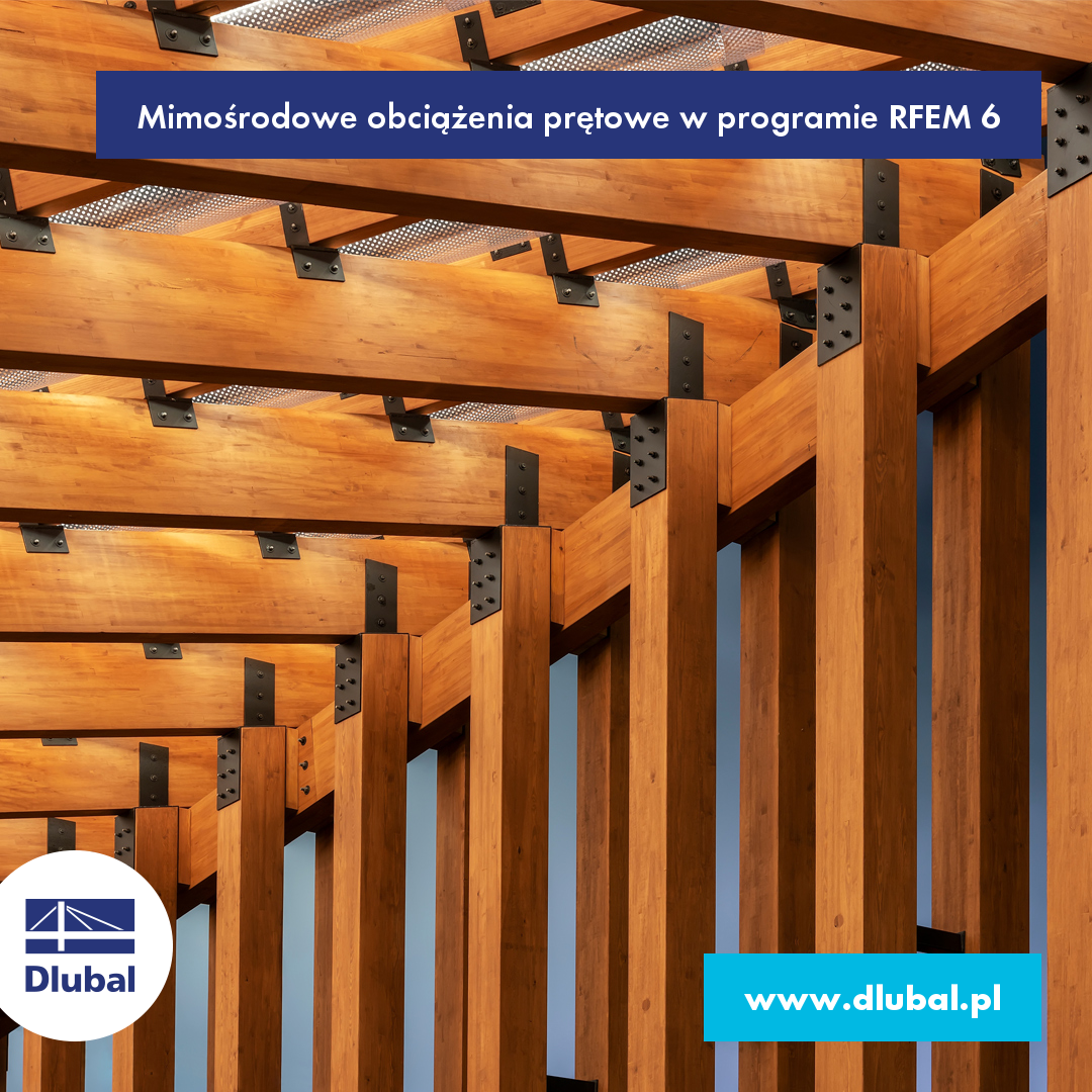 Mimośrodowe obciążenia prętowe w programie RFEM 6