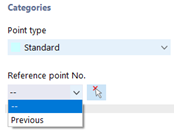 Wybór punktu odniesienia