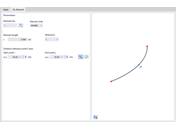 Okno dialogowe 'Nowy punkt naprężeń', zakładka 'Do elementu'