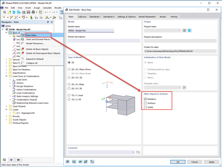 FAQ 005230 | Dlaczego nie można tworzyć powierzchni w moim modelu programu RFEM?