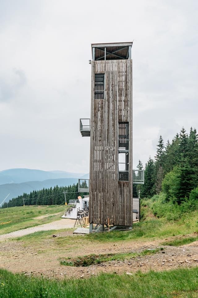 Wieża widokowa w Jesionikach, Czechy