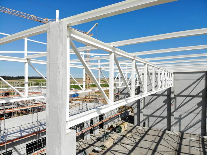 Powierzchnia podparcia kratownicy (© Isenmann Ingenieure)