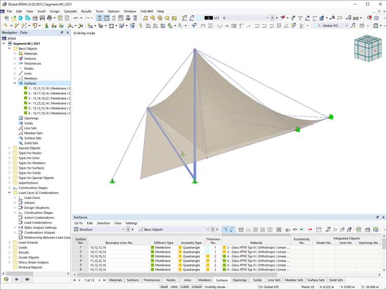 Konstrukcja membranowa