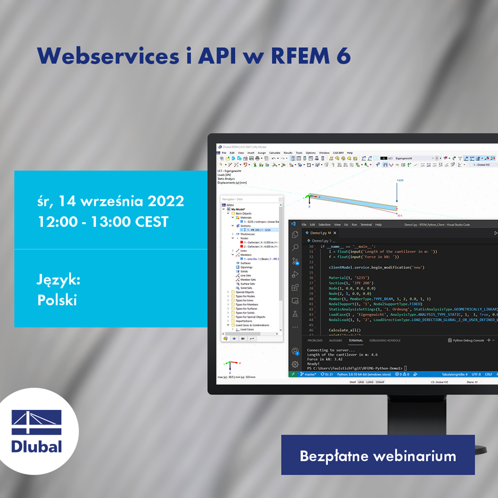 Webservices i API w RFEM 6