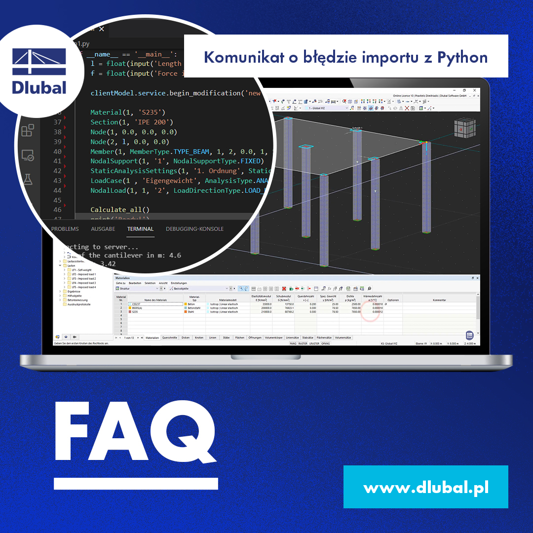 Komunikat o błędzie importu z Python