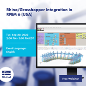 Integracja Rhino/Grasshopper w RFEM 6 (USA)