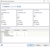 Automatyczna zmiana numeracji obiektów