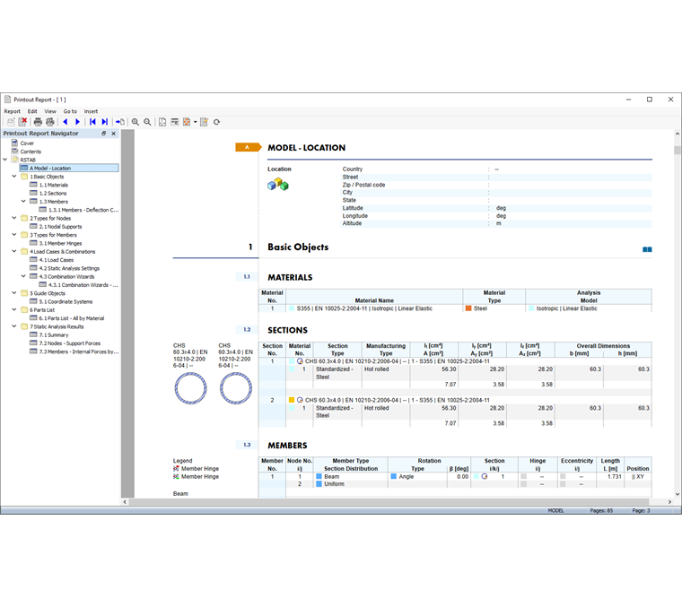 Podgląd wydruku w protokole wydruku