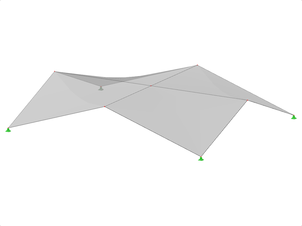 ID modelu 2105 | SHH024 | Powłoki antyklastyczne