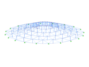 ID modelu 3512 | RCT001 | System krzyżowych kabli radialnych | Wznoszenie do centrum