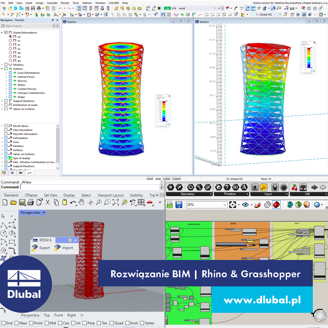 Rozwiązanie BIM | Rhino & Grasshopper