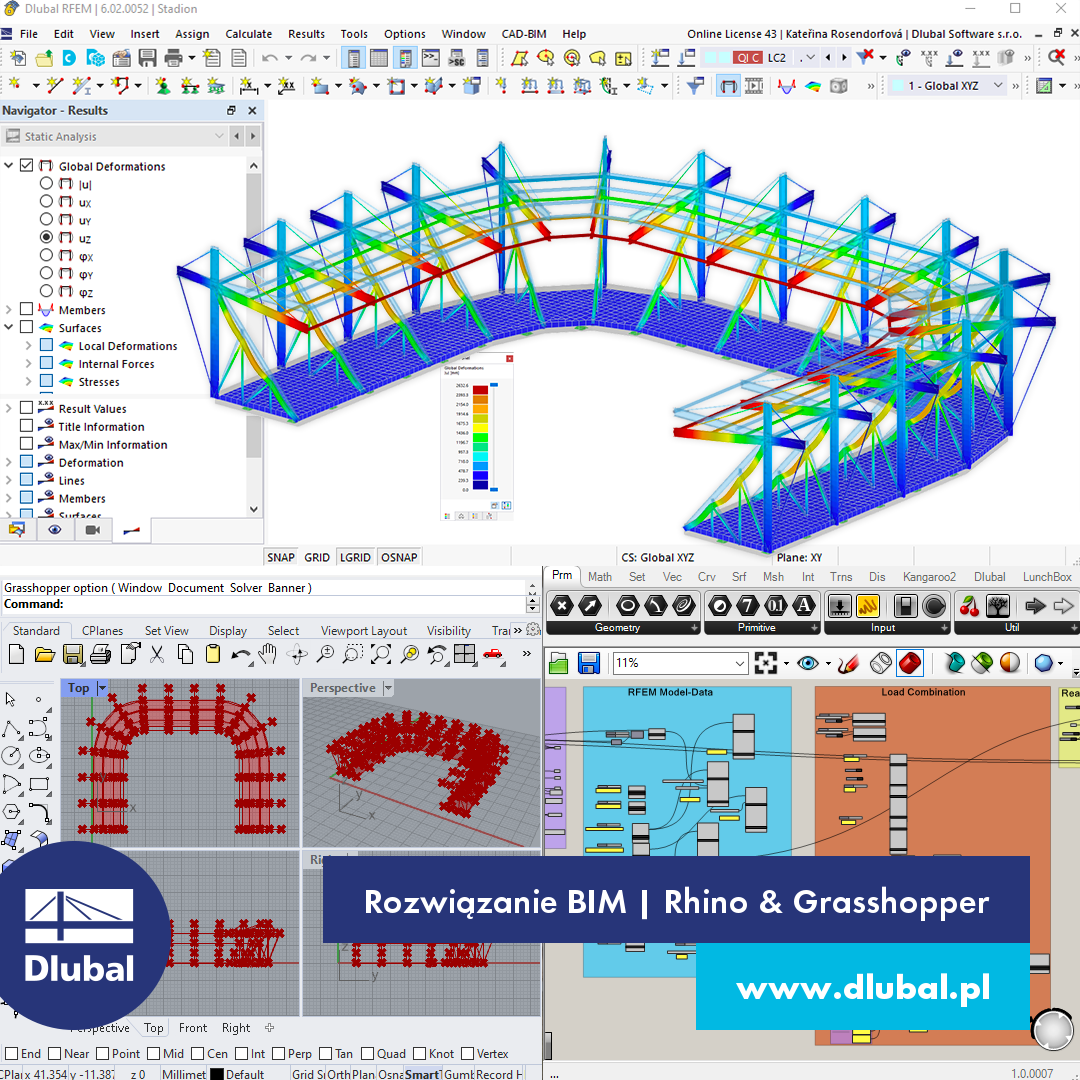 Rozwiązanie BIM | Rhino & Grasshopper