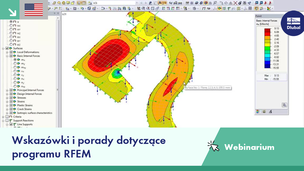 Webinarium prezentujące skuteczne praktyki projektowe z wykorzystaniem oprogramowania RFEM.
