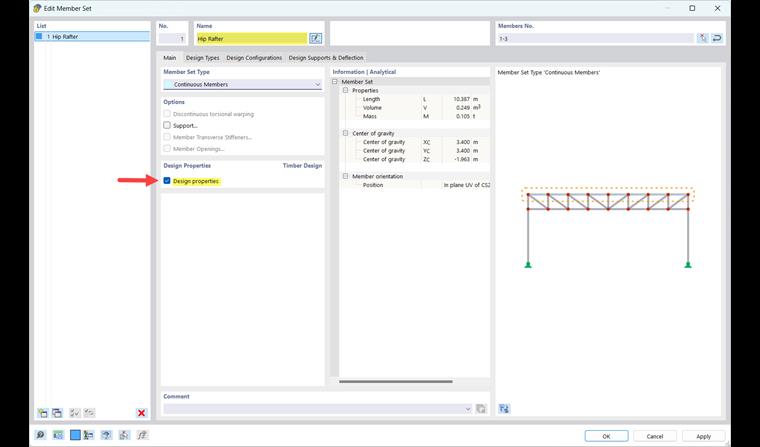 Edytuj zbiór prętów