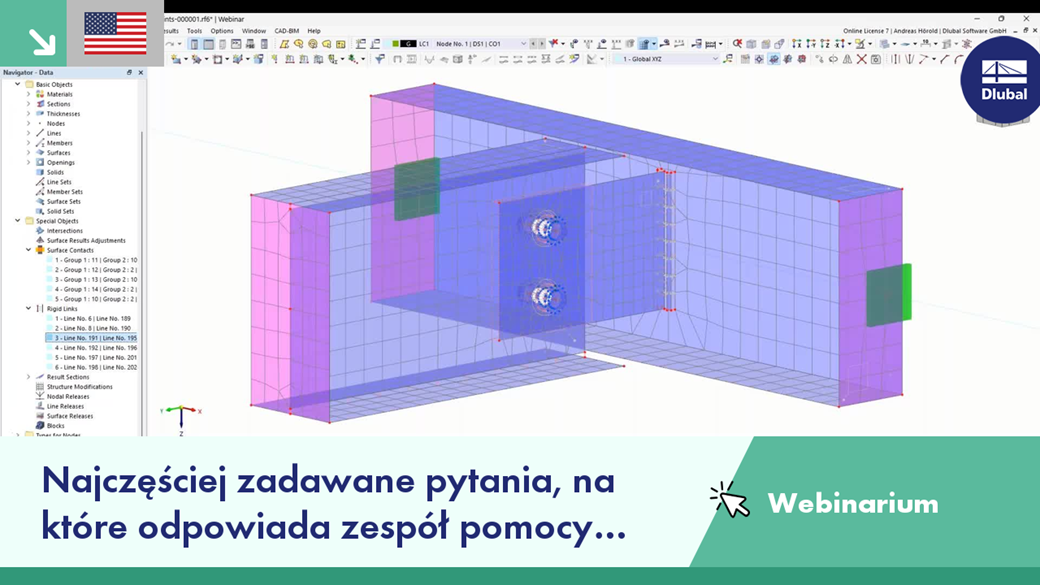 Prezentacja webinarium dotycząca często zadawanych pytań, na które odpowiedział zespół wsparcia w kwietniu 2023 roku.