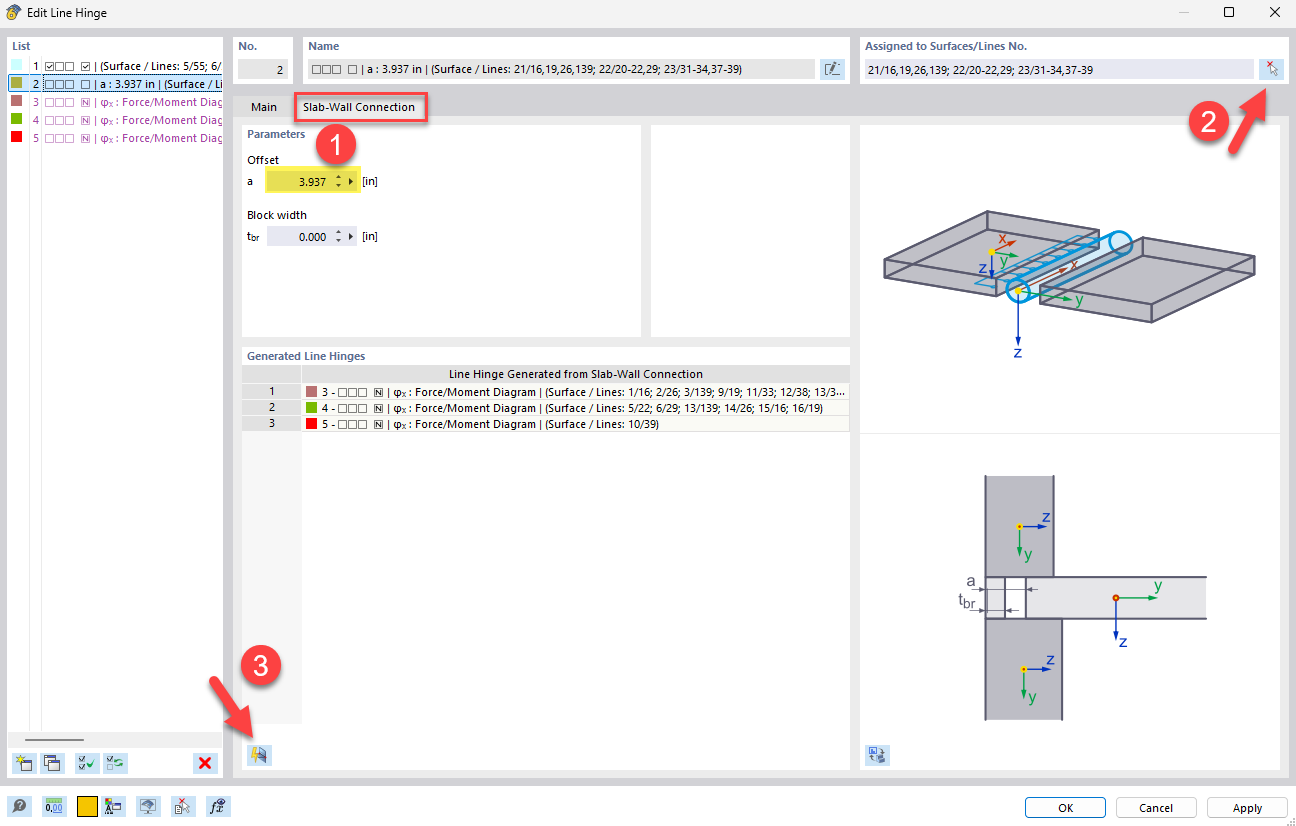 Ilustracja połączenia między stropem a ścianą w budowli. Wyraźny nacisk na integrację konstrukcyjną.
