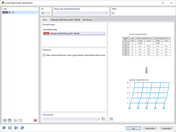Początkowa niewspółosiowość typu imperfekcji według tabeli