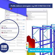Profile stalowe zimnogięte wg AISI S100/CSA S136