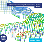 Szklarnia pokazowa ogrodu botanicznego Flora w Kolonii