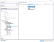 Zdefiniuj kryteria filtrowania wartości zbrojenia na powierzchniach