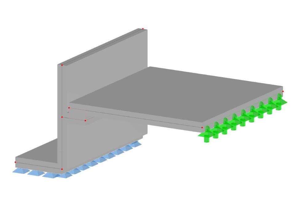 Model 004439| Mur oporowy z kontaktem międzypowierzchniowym