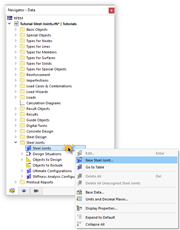 Tworzenie nowego połączenia stalowego