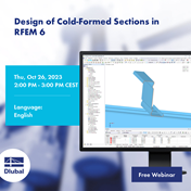 Wymiarowanie profili formowanych na zimno w RFEM 6