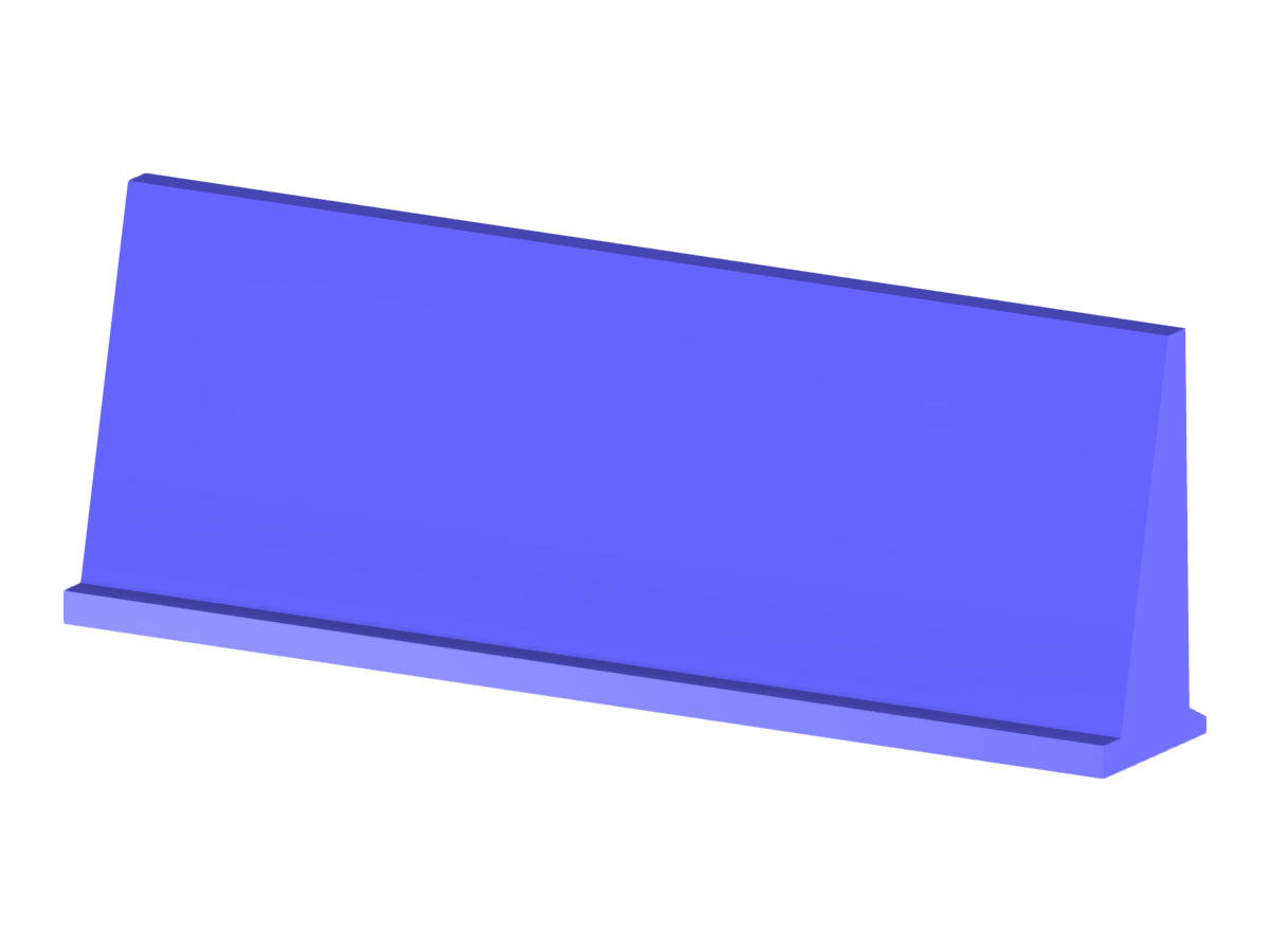 Model 004533 | Mur oporowy