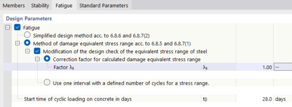 Wybór współczynnika korekcyjnego