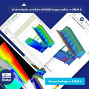 Wyświetlanie wyników RWIND bezpośrednio w RFEM 6