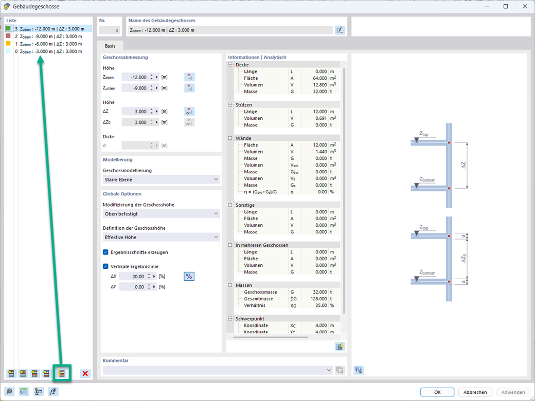 Funkcja 002735 | Generator kondygnacji budynku