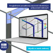 Uwzględnianie początkowej sztywności obrotowej w połączeniach stalowych