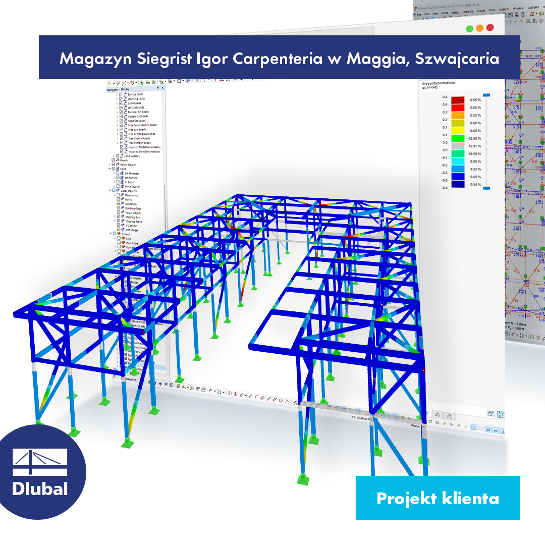 Magazyn Siegrist Igor Carpenteria w Maggia, Szwajcaria