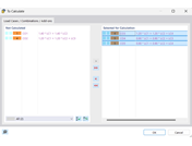 Wybór kombinacji obciążeń do analizy naprężeniowo-odkształceniowej