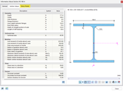 Punkty naprężeń profilu walcowanego