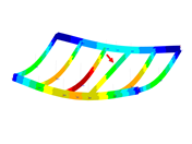Odkształcenia z prętem bez obciążenia stałego