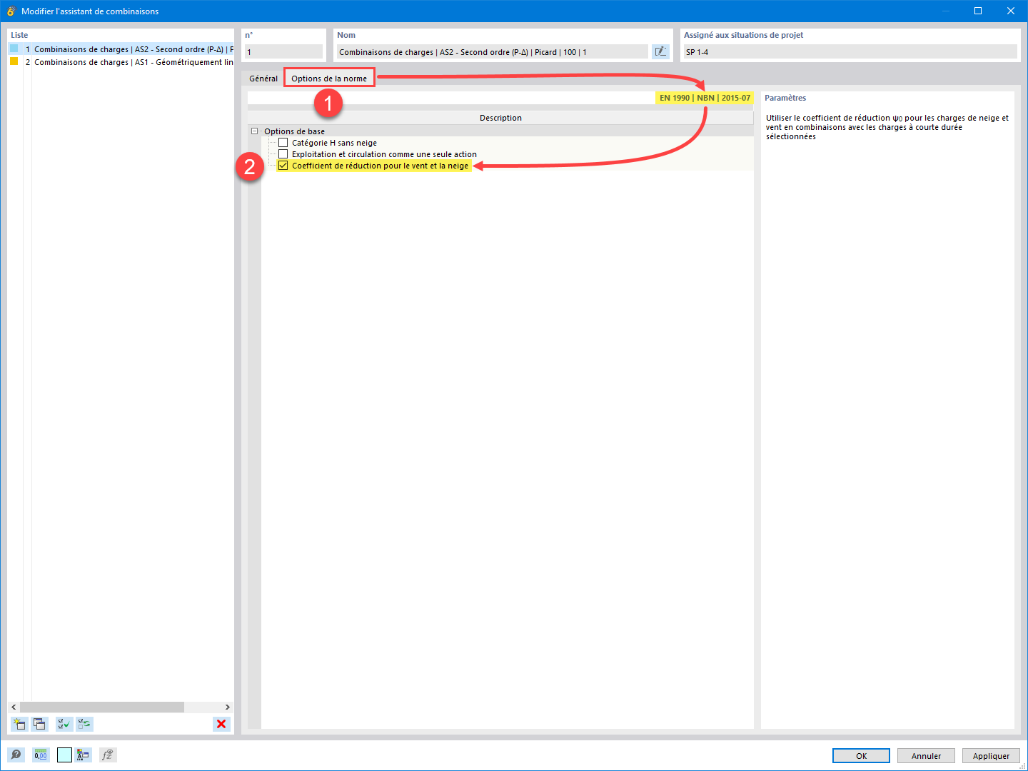 FAQ 005561 | W jaki sposób można uwzględnić obciążenia śniegiem i wiatrem oraz oddziaływania krótkotrwałe zgodnie z NBN EN 1990?