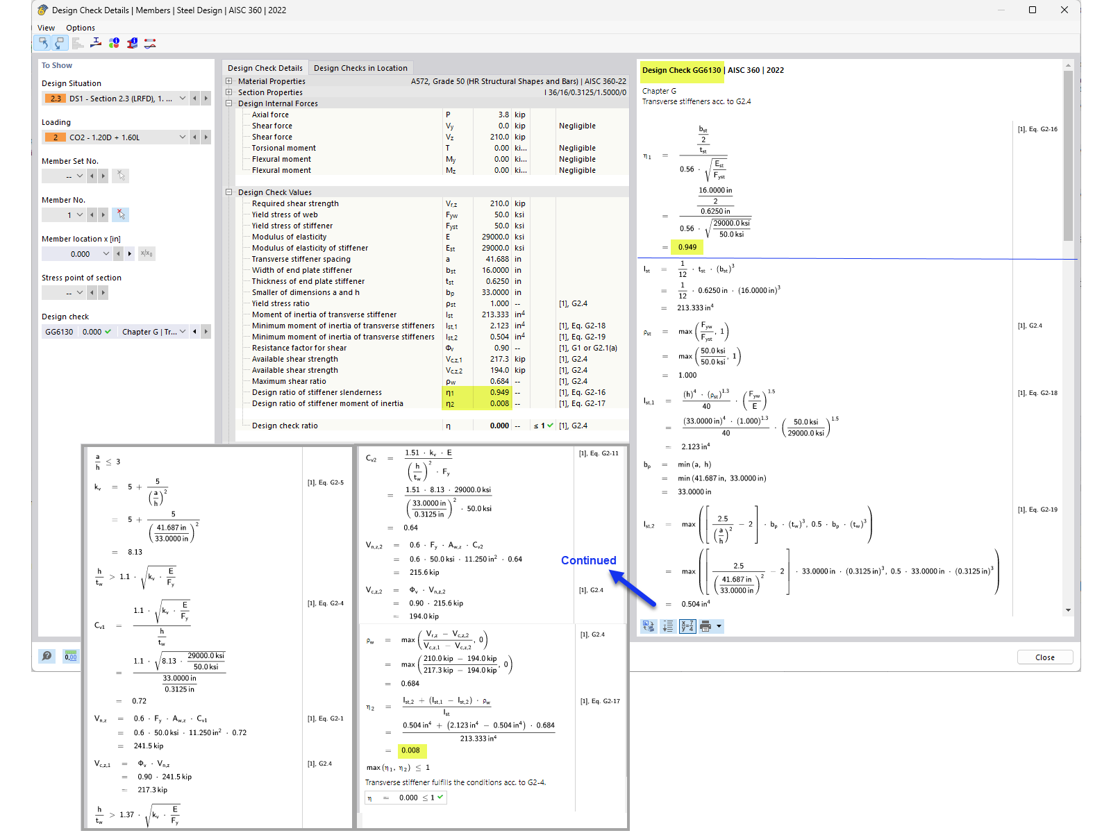 KB 001883 | "Projektowanie blachownic zgodnie z AISC 360-22 w RFEM 6