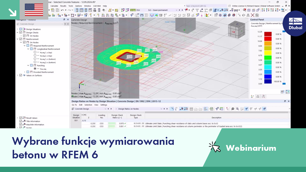 VG 005051 | Webinarium | Wybrane funkcje wymiarowania betonu w RFEM 6