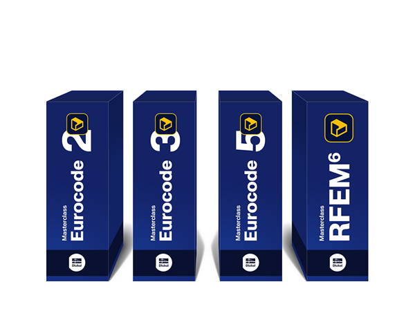 Online course package for Cyber Week | Eurocode 2, Eurocode 3, Eurocode 5, and RFEM 6 training content