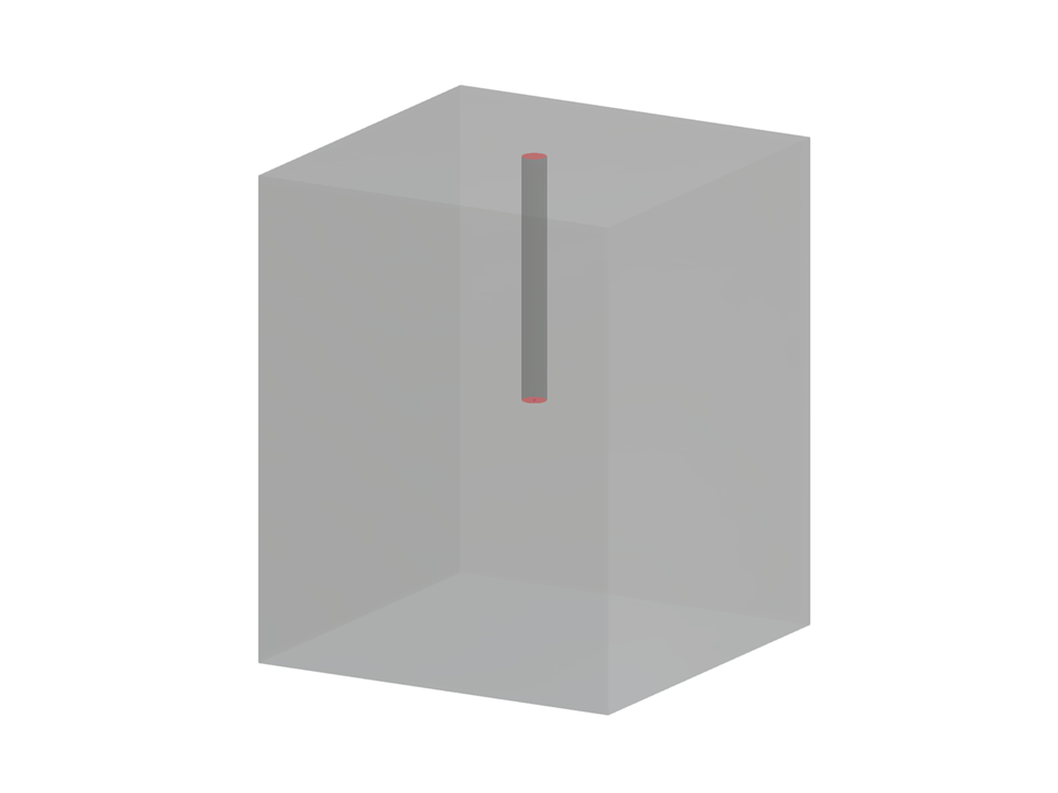 KB 001955 | Parametrische Pfahlmodellierung mit empirischen Pfahlwiderständen nach Tschuchnigg | Modellansicht mit Markierung des Funktionsaufrufs "Globale Parameter bearbeiten"