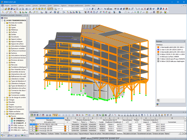 Model biurowca WOOD, północna część Grenoble | © Arborescence