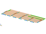 3D strop z drewna, w tym projektowanie paneli CLT zgodnie z CSA O86:19