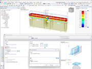 KB 001968 | Dwukomorowy zbiornik podziemny pod wpływem wyporu