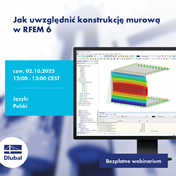 Jak uwzględnić konstrukcję murową w RFEM 6